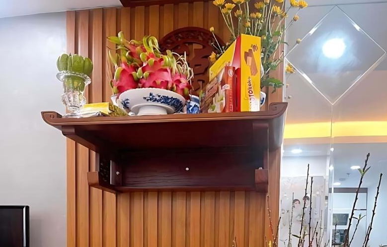 Kích thước bàn thờ ông Táo